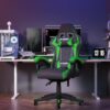 Ergonomic Gaming Chair – Adjustable Racing Style Chair with Pillow & Lumbar Support - Image 2