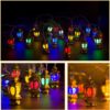 9.8ft Ramadan Eid String Lights – 20LED Battery-Operated Colorful Lanterns with Flash Modes for Islamic Decor - Image 3