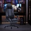 Gaming Chair with Footrest & Speakers – Bluetooth Ergonomic Computer Chair - Image 3