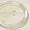 2 Pack Clear Glass Candle Holders – 4" Round Transparent Plates - Image 2