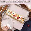 11x11" Square Non-Stick Baking Pan – Carbon Steel for Cake, Meat, and Pastries (Gold) - Image 2