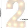 2025 Light-Up Marquee Numbers, New Year's Eve & Party Decorations Centerpiece - Image 2
