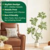 4ft Artificial Sumac Tree in White Pot for Indoor/Outdoor Decor  Let me know if that works! - Image 4