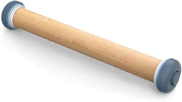PrecisionPin Adjustable Rolling Pin – 16.54" for Even Dough Thickness and Perfect Baking Results