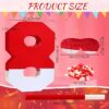 Number Piñata with Batting Stick Eye Mask and Confetti - Image 5