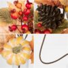 30" Artificial Fall Branches with Pumpkin, Pine Cone & Berries for Autumn Decor - Image 3