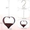 Rustic Heart-Shaped Metal Plant Hangers for Indoor/Outdoor Decor – Perfect Gift for Mom - Image 3