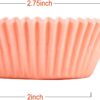 600-Piece Rainbow Cupcake Liners, Standard Size, Vibrant Colors for Muffins & Cupcakes - Image 2