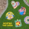 Stepping Stones Painting Kit – Unicorn Garden Stones Craft for Kids 6-12, Outdoor Easter & Summer Gift - Image 2