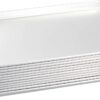 12-Pack Tiger Chef Full-Size Aluminum Sheet Pans – 18x26" 19-Gauge for Commercial Baking - Image 2