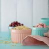 Set of 6 Pink Ramekins – 10 oz Porcelain Soufflé Dishes, Oven Safe for Baking Desserts & Soup - Image 2