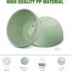 10" Hanging Planters with Drainage & Chain, 2-Pack - Image 3