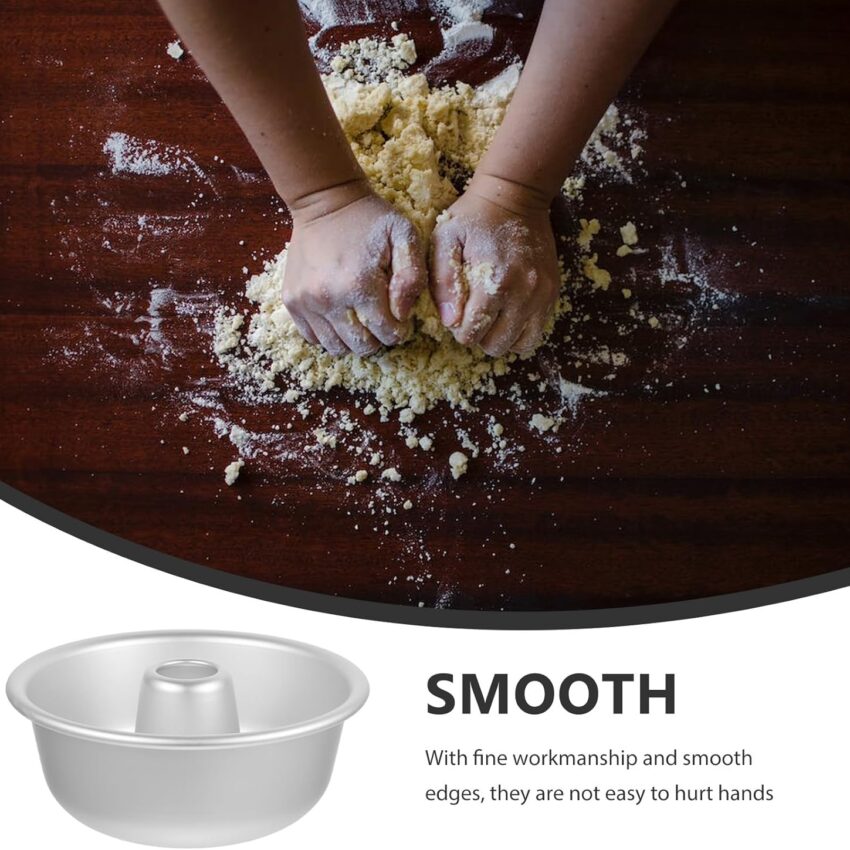 Nonstick Round Cake Pan Set – Aluminum Alloy Bakeware for Home & Party Baking