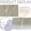 5.5ft Artificial Silk Flowers – Giant Faux Flowers with Stems for Wedding & Photography Decor - Image 3