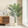 6ft Artificial Areca Palm Tree - Faux Tropical Plant for Indoor/Outdoor Decor - Image 3