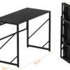 Elephance Folding Computer Desk – No-Assembly Home Office Table for Small Spaces - Image 5