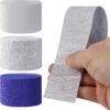 Navy, White & Silver Crepe Streamers – 9 Rolls Party Decor for Graduation, Birthday, Wedding & More - Image 3