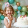 4th Birthday Crown & Party Hat for Girls – Rainbow Tiara, Glitter Accessories & Photo Props - Image 2