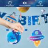 Outer Space Party Decorations Set – 2 Banners, 10 Planet Streamers & Star Garlands - Image 4