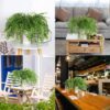6-Pcs Artificial Weeping Willow Vines, UV Resistant Hanging Greenery for Indoor/Outdoor Decor - Image 2