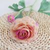 "6-Piece Dark Pink Silk Ranunculus Bouquet – Home & Office Decor" - Image 2