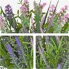 3 Bundles Artificial Lavender Stems for Vase & Wedding Floral Arrangements - Image 2