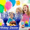 6-Pack Blue Metallic Star Spray Table Centerpieces for Events & Parties - Image 3