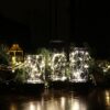 Set of 3 Glass Cylinder Lanterns – Battery-Operated Fairy Lights with Flameless Candles & Timer - Image 4