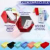 35-Piece Assorted Color Jewelry Gift Boxes with Lids & Bowknots (2 x 3.1 x 1.1 Inches) - Image 3