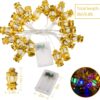 9.8ft Ramadan Eid String Lights – 20LED Battery-Operated Colorful Lanterns with Flash Modes for Islamic Decor - Image 4