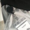5 Pack Retractable ID Badge Holders with Swivel Clip – Black Badge Reels - Image 9