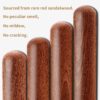 French Rolling Pin, 17.7" Extra Long Wooden Dough Roller – Classic Brown Baking Tool for Pizza, Pie, and Pastry - Image 4
