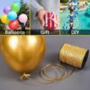 PartyWoo Gold Ribbon, 500 Yard Curling Ribbon for Crafts - Image 4