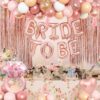 Bachelorette Party Decorations Supplies, Rose Gold Bridal Shower Decorations - Image 2
