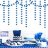 52ft Royal Blue Heart Garland – Party Backdrop for Birthday, Wedding & More - Image 4