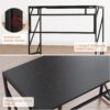 Elephance Folding Computer Desk – No-Assembly Home Office Table for Small Spaces - Image 4