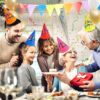 Party Hats for Kids & Adults – Cone Headwear for Birthdays & Celebrations - Image 3