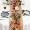 6FT Hydrangea & Pumpkin Fall Garland for Porch, Mantel & Table Decor - Image 2