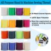 42-Piece Sewing Kit with Thread, Needles, Scissors & Tape Measure for Beginners & Travelers - Image 4