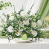 100 Pcs Mixed Artificial Eucalyptus & Babys Breath Stems for Wedding & Home Decor - Image 3