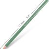 12 Green Oil-Based Colored Pencils – Pre-Sharpened Set for Drawing & Coloring - Image 4