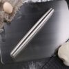 Smooth Stainless Steel Rolling Pin – 12.8" for Baking Fondant, Pizza, Pie, Pastry, Pasta & Cookies - Image 3