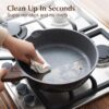 Nonstick Deep Frying Pan – 10" Saute Pan with Lid, Stay-Cool Handle, PFOA-Free Stone Cookware, Induction Compatible, 3.5QT - Image 3