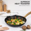8-Inch Nonstick Frying Pan with Lid – Healthy Coating, Stay-Cool Handle, Induction Compatible - Image 5