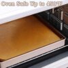 11x11" Square Non-Stick Baking Pan – Carbon Steel for Cake, Meat, and Pastries (Gold) - Image 4