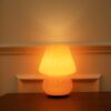 Dimmable Mushroom Table Lamp, Retro Orange Accent for Bedroom & Desk Decor - Image 3