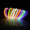 800 PCS 8" Glow Sticks – Bracelets & Necklaces Party Pack for Halloween, Christmas, Easter & Football Events - Image 4
