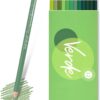 12 Green Oil-Based Colored Pencils – Pre-Sharpened Set for Drawing & Coloring - Image 6