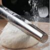 Smooth Stainless Steel Rolling Pin – 12.8" for Baking Fondant, Pizza, Pie, Pastry, Pasta & Cookies - Image 5