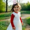 4th Birthday Crown & Party Hat for Girls – Rainbow Tiara, Glitter Accessories & Photo Props - Image 5